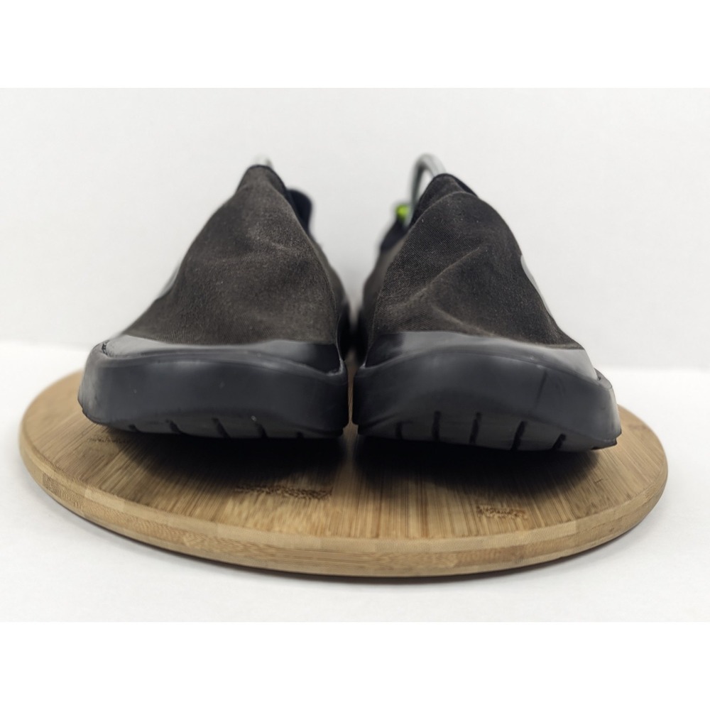 OOFOS Shoes Mens Size 14 Black OOmg EeZee Canvas Recovery Low Slip-On - Picture 8 of 12